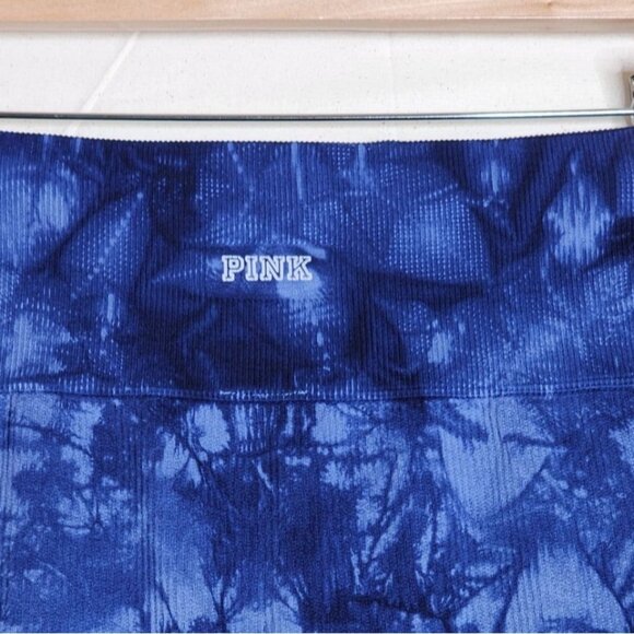 Pink by Victorias Secret Elastic Waist Leggings size X-Small Blue - Picture 3 of 9